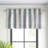 Akhill Striped Linen Tailored 52'' W Window Valance in-1155729444-1155729447