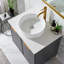 Meuble-lavabo simple 30 po avec lavabo en céramique