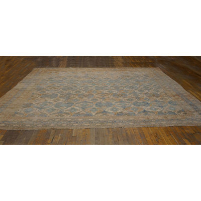 One-of-a-Kind 11'10" X 12'2" Square Hand Knotted Area Rug