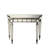 Fanning 40'' Glass Top Console Table-19307261