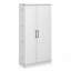 Armoire de cuisine avec 2 portes Furinno + Robin, armoire de cuisine avec 2 portes, 71 H, blanc