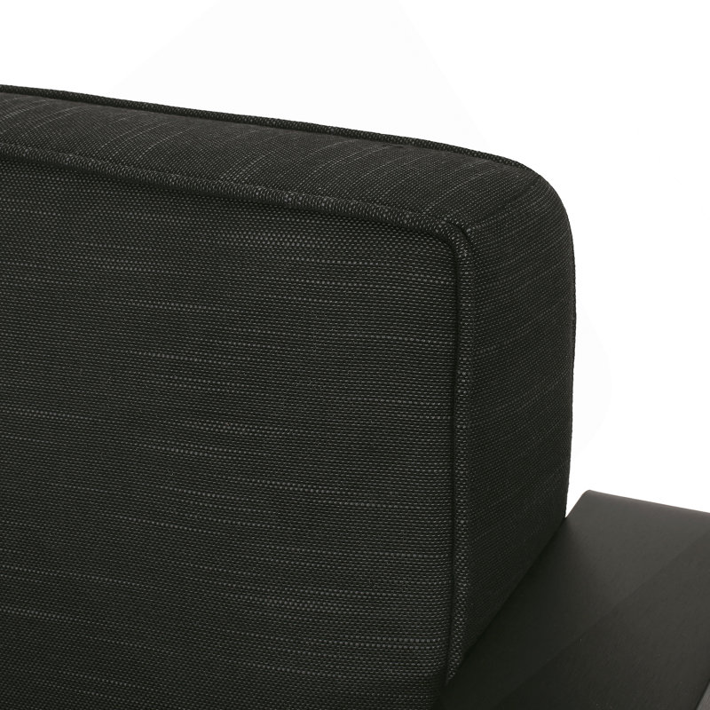 Causeuse en aluminium