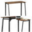 Foldable Iron Computer Desk-1119193378-1119193388