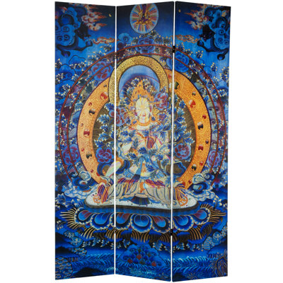 Paravent Tibetan Tanka - Radiant Tara