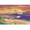 «Seagull Sunset» par Kathleen Parr McKenna - peinture sur toile tendue