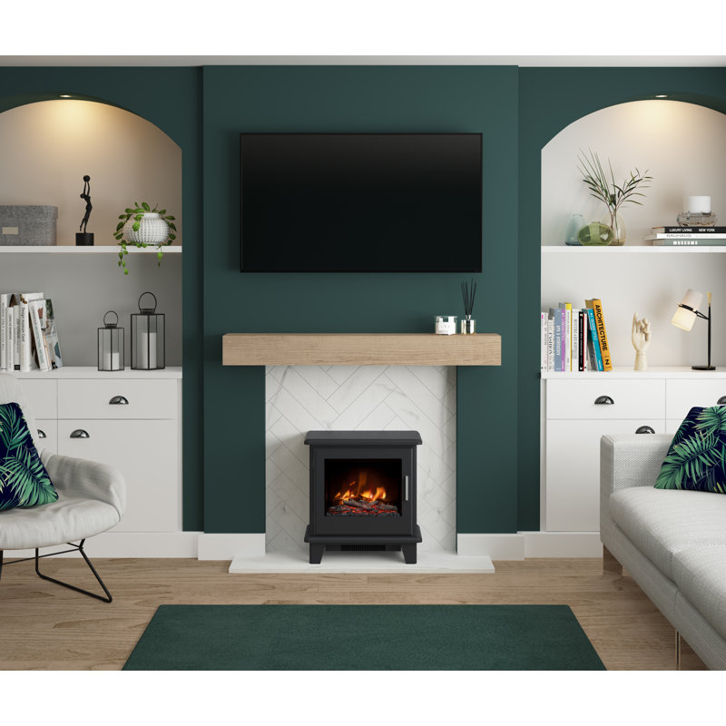 Southgate Electric Stove, Black