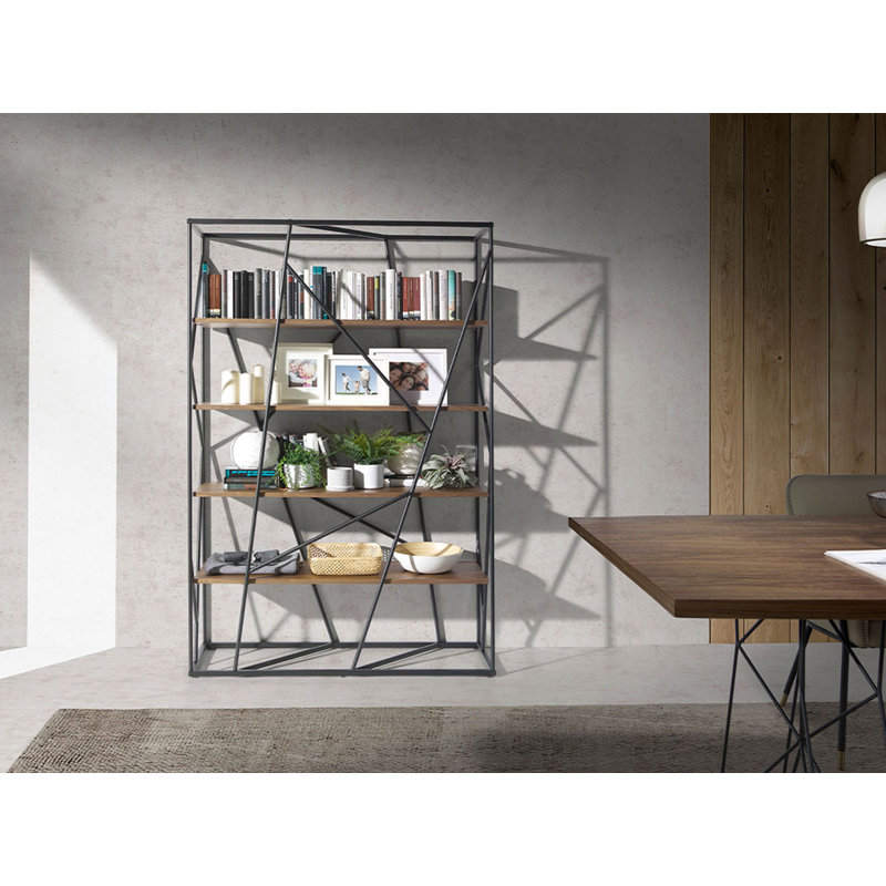 Walnut shelving