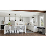 Design House Brookings Unassembled Shaker Sink Base Kitchen Cabinet, White