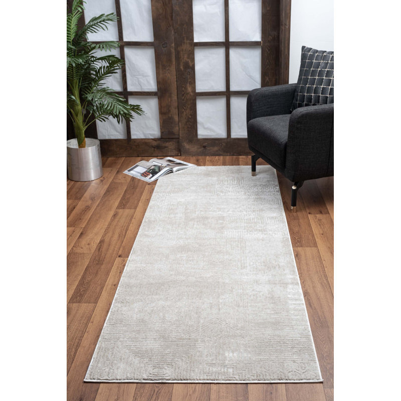 Elegance GC_CNC6008 Ivory 2 ft. 7 in. x 7 ft. 3 in. Area Rug, Runner 2'7" x 7'3"