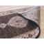 Tapis brun en laine noué à la main Mahi Tabriz