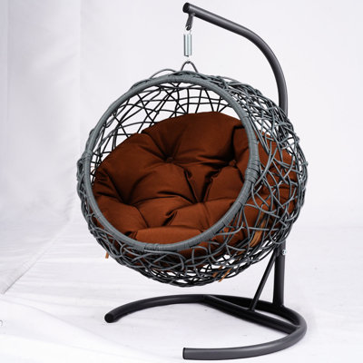 Lit confortable pour chat avec support, look, pour chats et petits chiens, intérieur / extérieur, style brun, coussin moelleux, brun, animaux de compagnie