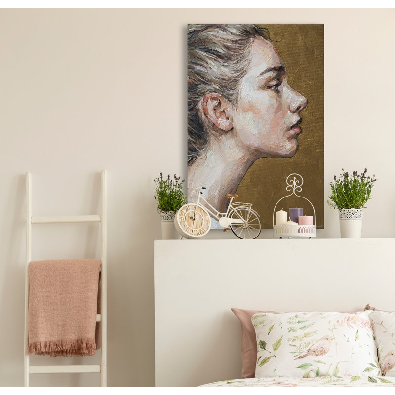 Crazy Beautiful 1 Piece Wrapped Canvas Painting, 91cm H x 61cm W x 3.81cm D