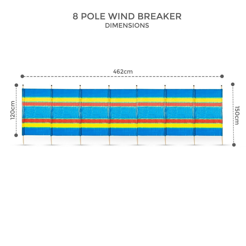 Askel 1.5m x 4.62m Rectangular Shade Sail