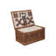 Wicker 6 Person Classic Fitted Picnic Hamper