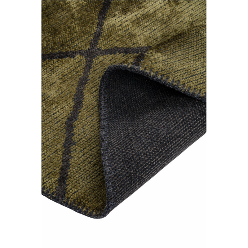 Rapture Black/Khaki Moroccan Luxury Area Rug, Rectangle 7'10" x 11'2"