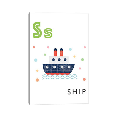 Alphabet Flash Cartes S - impression d'art graphique