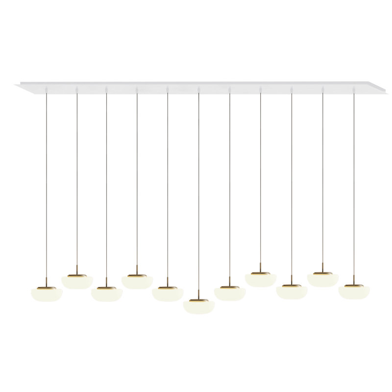 Kiki Cluster, 11 Lights, 4.2" H x 51.1" W x 5.9" D