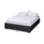 Lit plateforme tapissier avec rangement à profil bas Hewson-440937142-440937137