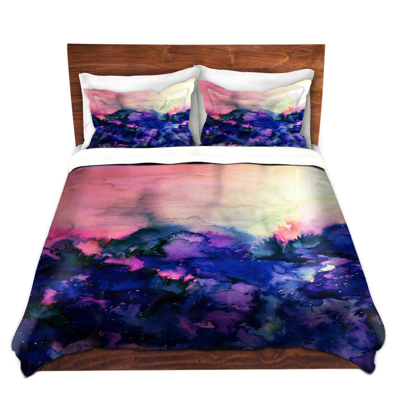  Housses de couette en microfibre indigo Julia Di Sano Into the Eye, Grand