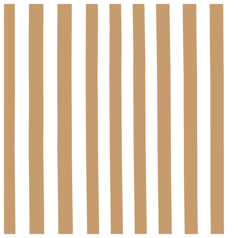 Beige Vertical Stripes Duvet Covers, Grand lit