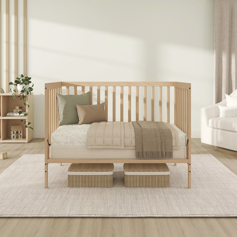 Lit de bébé convertible Synergy, Hêtre