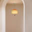 LAMPE PENDENTIF LOVE LETTER - Rose