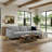 Inniss 107.3" Corduroy Square Arm Sectional Sofa with Right Chaise-2036521223