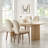 Prader Kanna Bottle Contemporary Two Tone Tabletop Vase - White And Beech