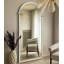 Miroir pleine grandeur de style français à fixation murale au sol-118509613-118509615