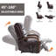 Fauteuil inclinable électrique Power Leatheraire Lift-193008502