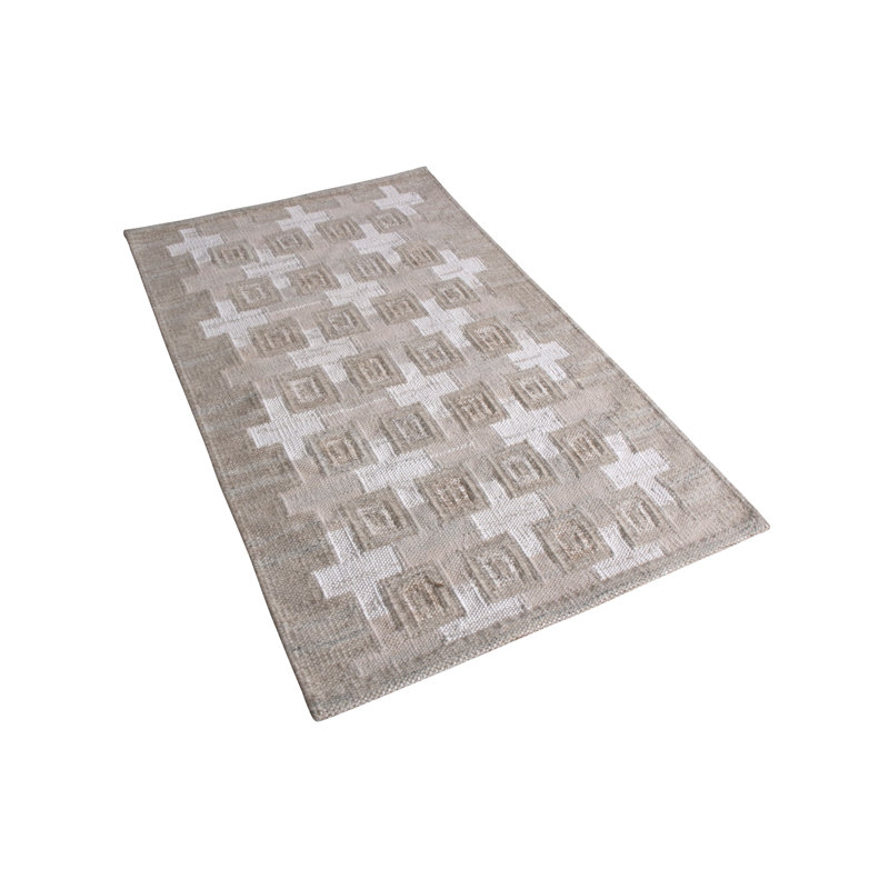 Wool Geometric Area Rug, Rectangle 8' x 10'