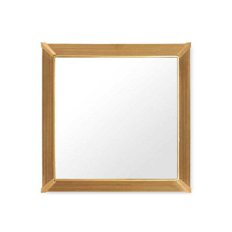 Maya Flat Metal Wall Mirror