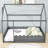 Eslick Full Size House Bed with Fence-831318573