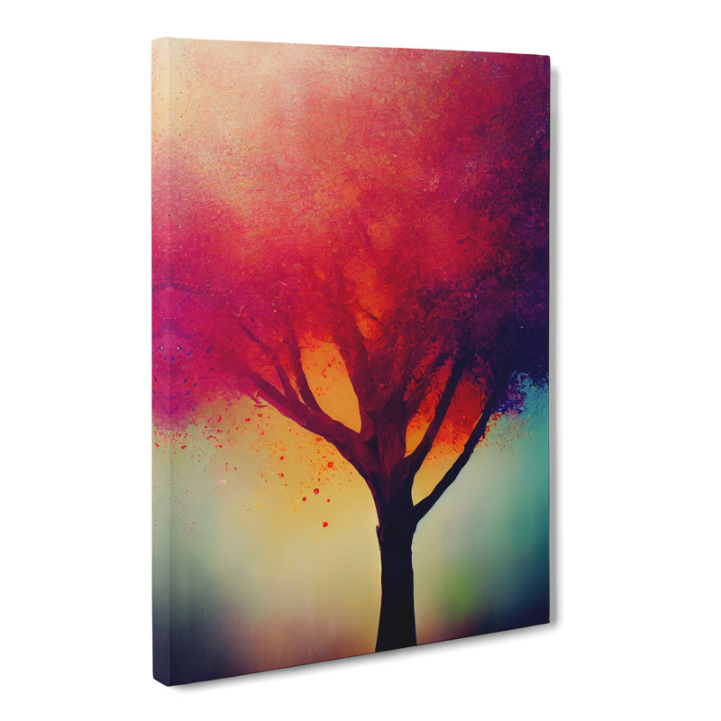 CAN-V0523-1581X Mysterious Apple Tree - Wrapped Canvas Print, 50cm H x 35cm W x 3cm D