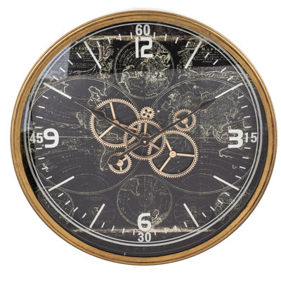Alexxys Metal Wall Clock