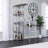 Northdom Serving Table with Bar Storage
