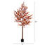 Arbre d'automne artificiel pré-éclairé Eucalyptus avec 540 lumières DEL blanc chaud-1330629407