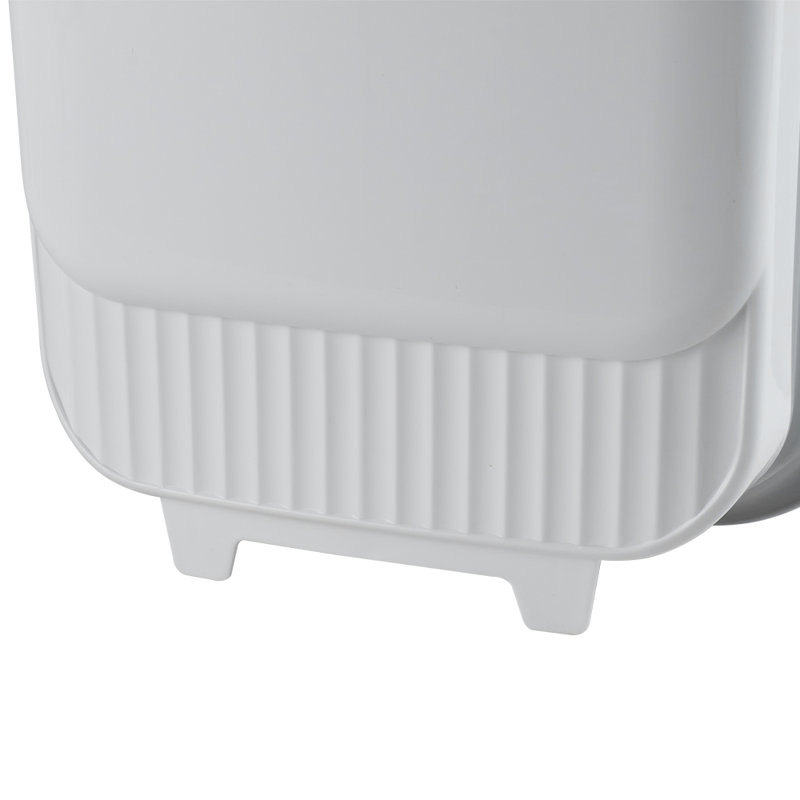 Foldable Kitchen Hanging Trash Bin, Grey