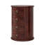 Table de chevet en bois, table d'appoint, table de bout ronde