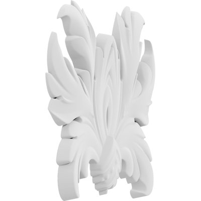 Geneva H W D Composite Rosette Applique