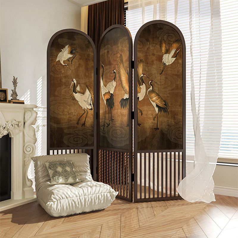 Cloisons en bois de pin brun rétro, H 78,74 po x l 53,15 po x P 1,38 po