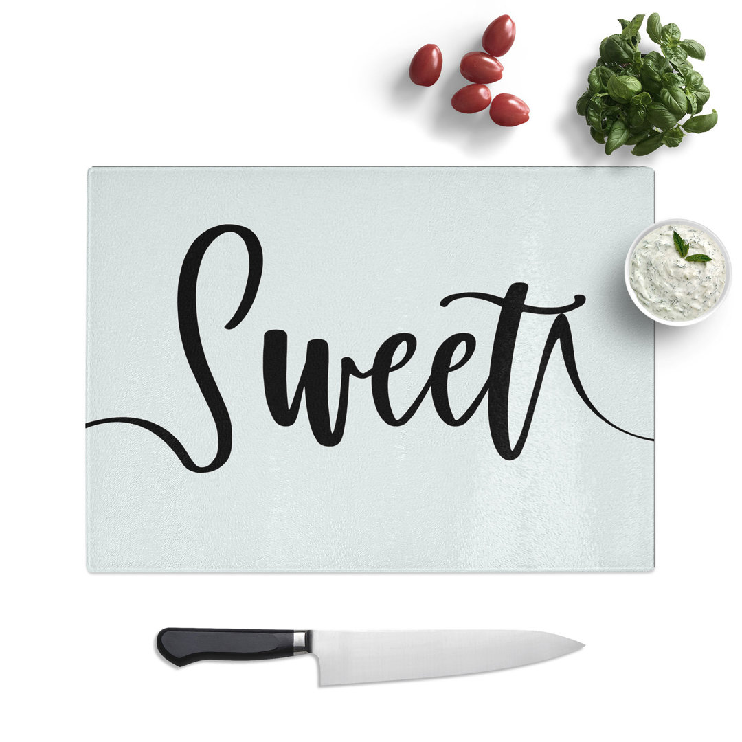 Sweet Dream No.1 Typography Chopping Board