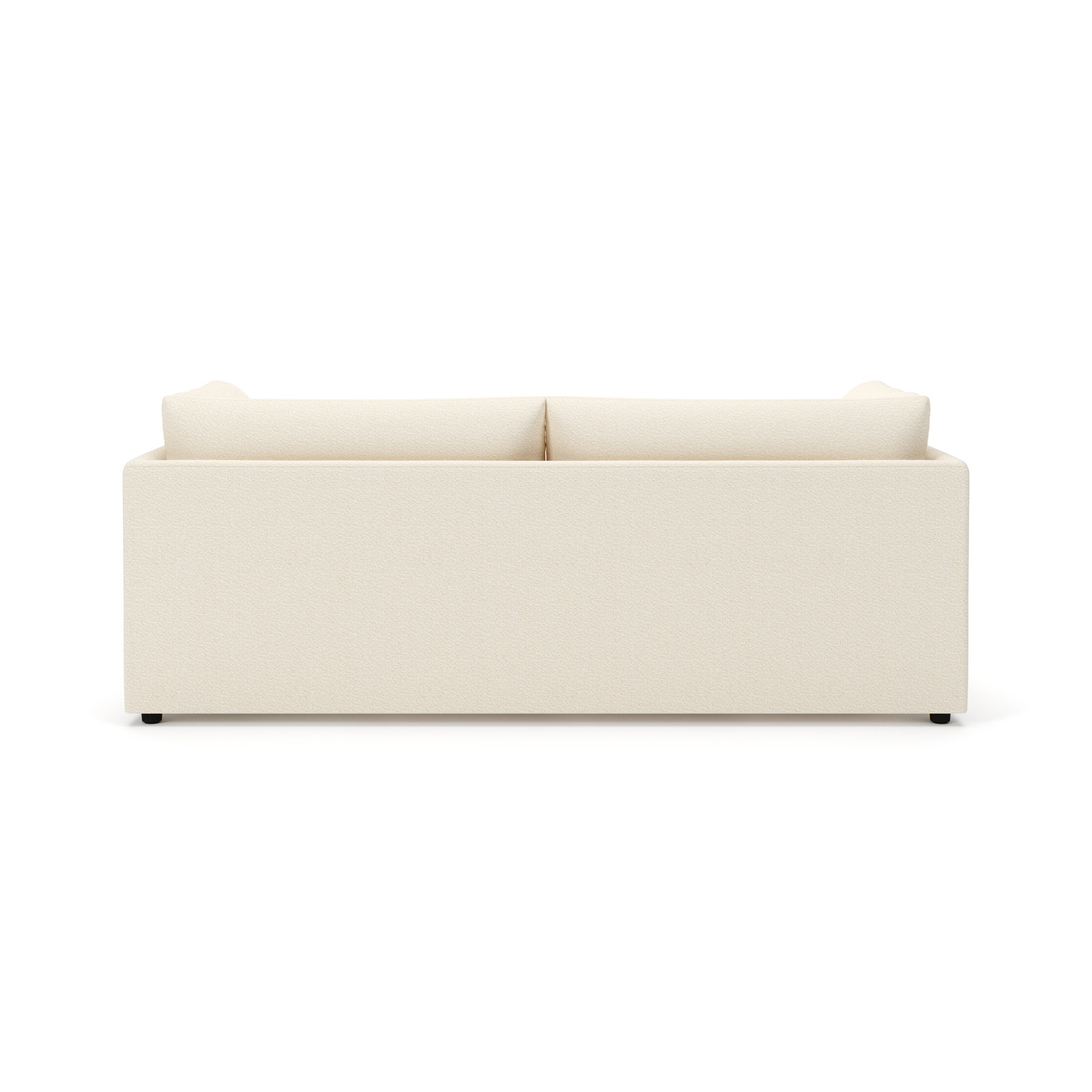 Kallie 86'' Sofa, Nomad Eggshell Crypton® Chenille