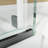 60" W X 36" D X 72" H Frameless Rectangle Sliding Shower Enclosure With 5/16" Clear Tempered Glass-124009963