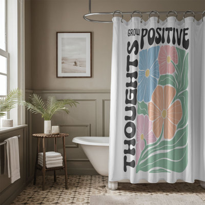 Hambree Floral Shower Curtain