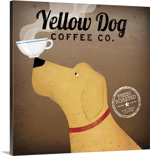 " Yellow Dog Coffee Co " by Ryan Fowler Winston Porter