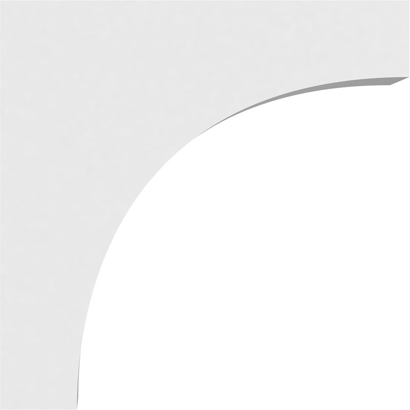 Corbeau standard en PVC de qualité architecturale Stockport de l 3 po x P 10 po x H 10 po, H 10 po x l 3 po x P 10 po