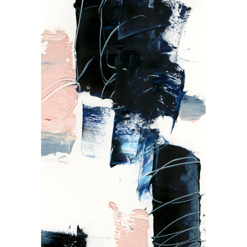 Untangle II - Painting on Canvas, 76 cm H x 51 cm W, Wrapped Canvas