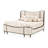 Camellia Field Upholstered Wingback Bed-109423063