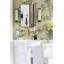 Armoire à pharmacie encastrée avec miroir et tablettes réglables Haslem-554592684-568758072